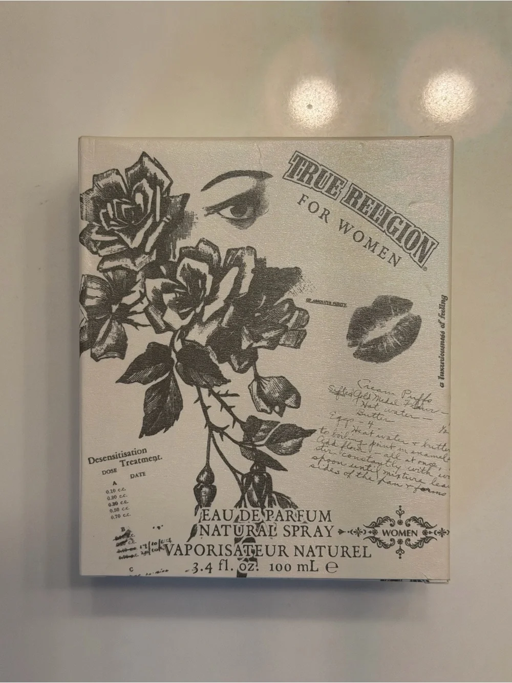 True Religion Black & White Floral Canvas Wall Art